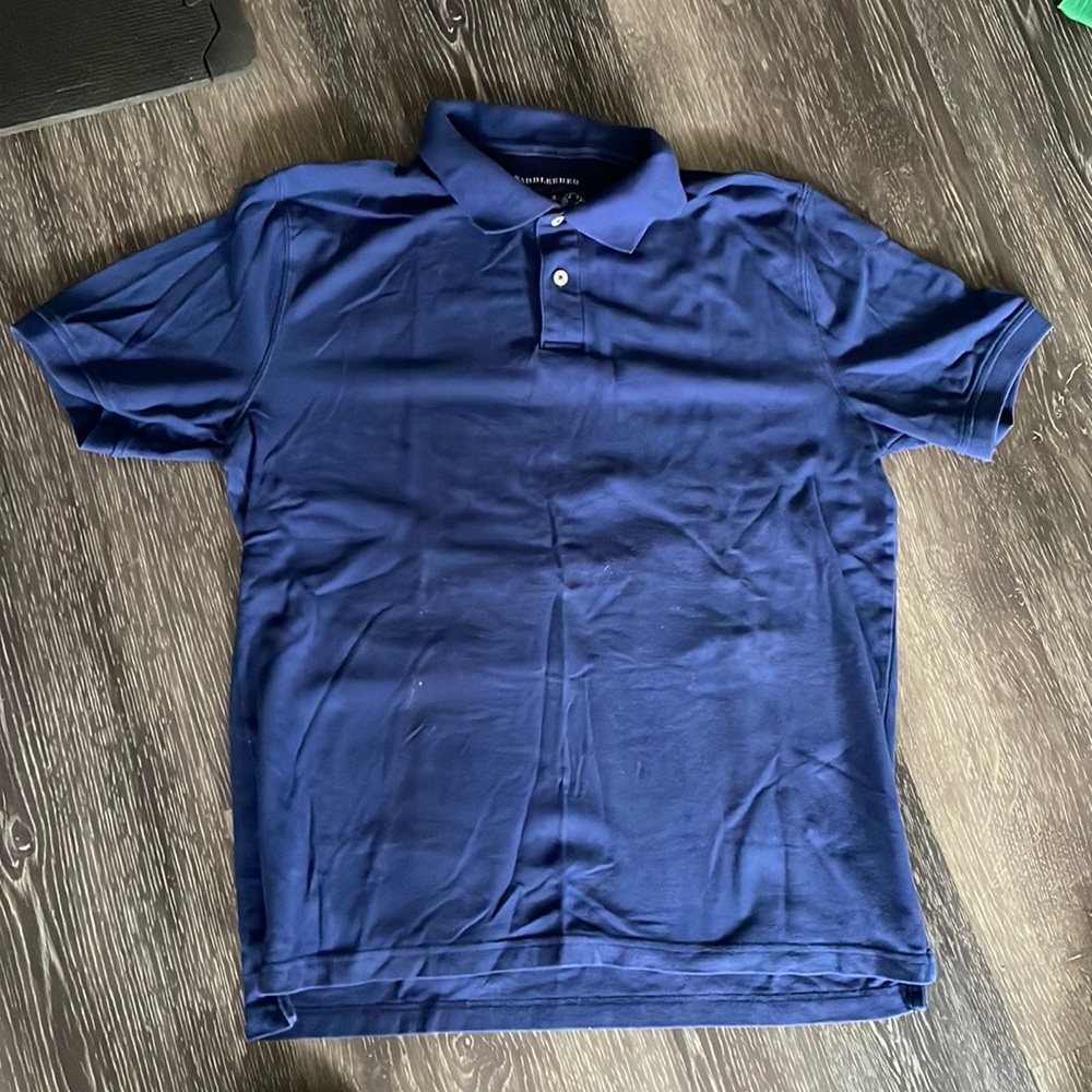 Saddlebred Perfect Polo, Navy Blue